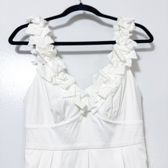 BCBG MaxAzria Kerry Mini Dress White Women's Size 0 - Picture 4 of 8